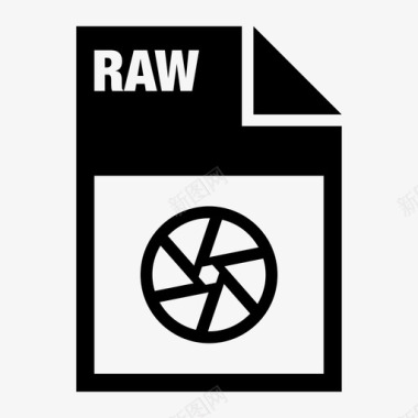 RAW格式文件格式-raw图标