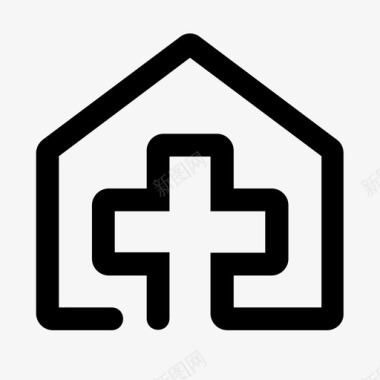 家庭保健保健住房图标图标