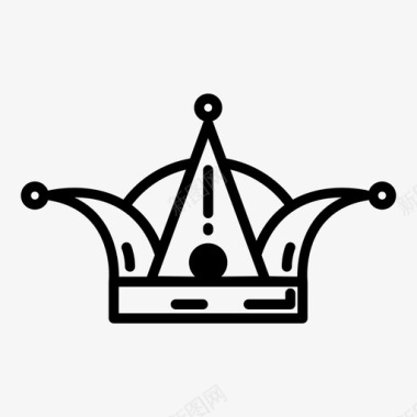 王冠王冠国王图标图标