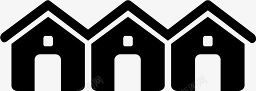住宅豪宅房地产图标图标