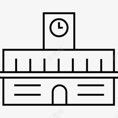 各国建筑标志奥斯陆建筑地标图标图标