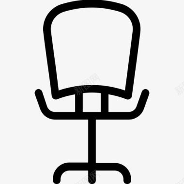 转椅家具办公椅图标图标