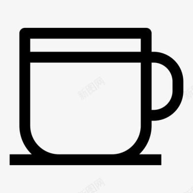 茶杯子茶图标图标