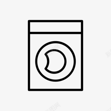 洗衣机洗衣房家具和家居装饰2图标图标