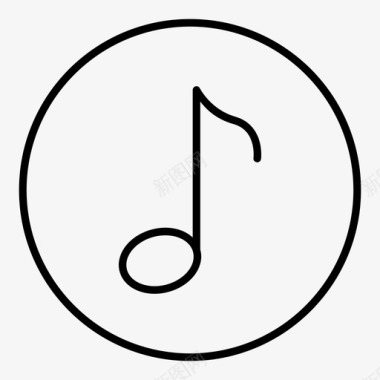 MUSIC音符音乐播放器quaver图标图标
