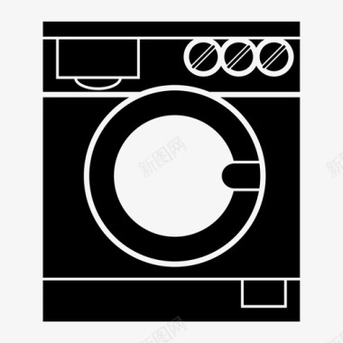 icon洗衣灰图标