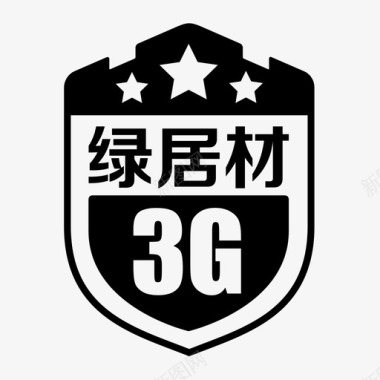 logo绿居材图标