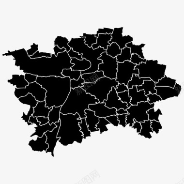 布拉格城市捷克共和国图标图标