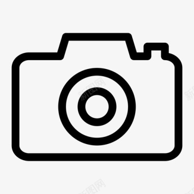镜头照相机数码相机镜头图标图标