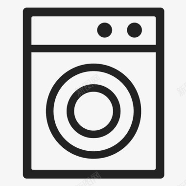 产品_洗衣机图标
