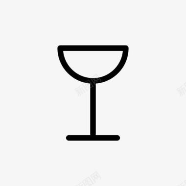 酒杯酒吧饮料图标图标