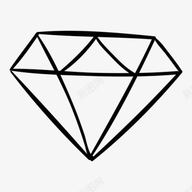 钻石宝石图标图标