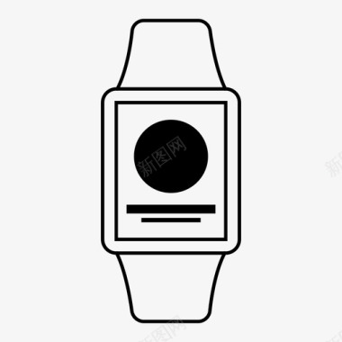 通知applewatch警报消息通知图标图标