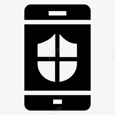 智能icon手机iphone安全图标图标