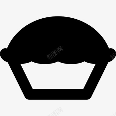 海绵蛋糕食物面包图标图标