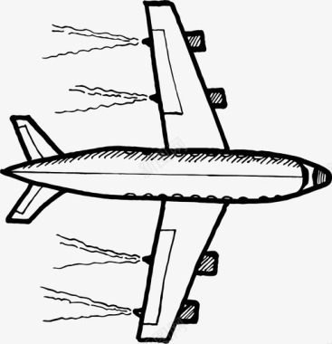 飞机货物运输图标图标