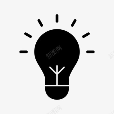 灯泡创意教育2图标图标