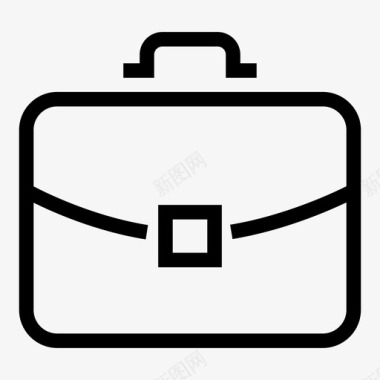 公文包电脑包文件袋图标图标