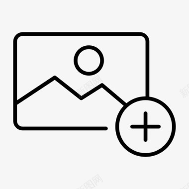 照片添加照片图库图像图标图标