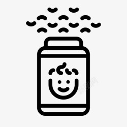 养育宝宝宝宝照顾宝宝养育图标高清图片