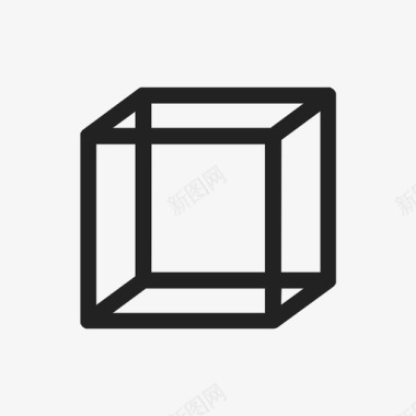立方体3d图标图标