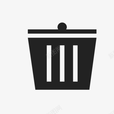icon編輯器文字垃圾桶图标