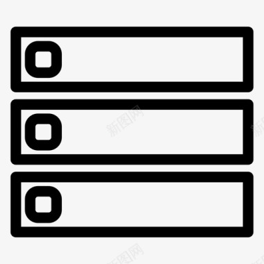 硬盘数据库磁盘硬盘图标图标