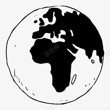 地球星球世界图标图标
