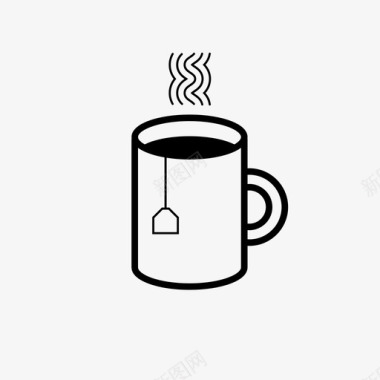 热茶热咖啡热饮图标图标