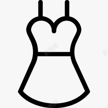 女装服装连衣裙图标图标