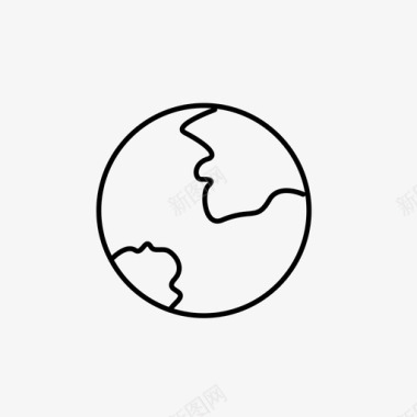 地球家园星球图标图标