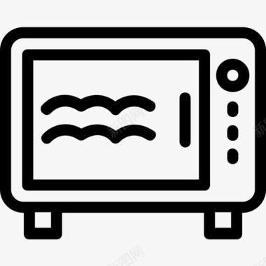 烤箱电器电子产品图标图标
