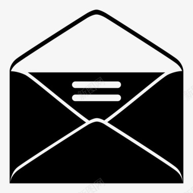 邮件标志信息电子邮件信封图标图标