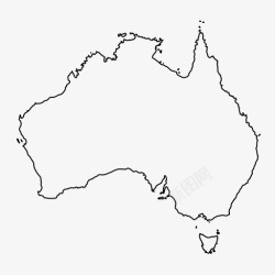 堪培拉澳大利亚地图堪培拉悉尼图标高清图片
