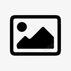 太阳图像图像默认山脉图标高清图片