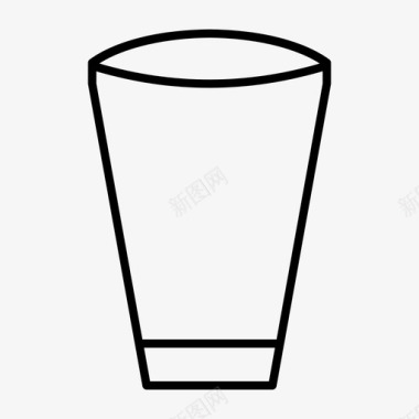 杯子饮料冰图标图标