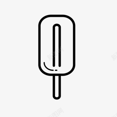 冰棒冰淇淋棒糖果图标图标