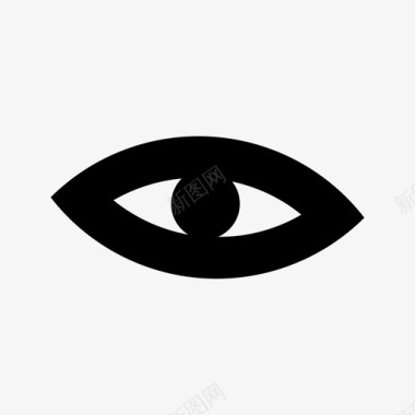 眼睛视力瞳孔图标图标