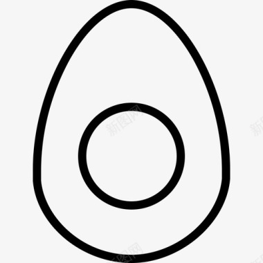 鸡蛋早餐烹饪图标图标