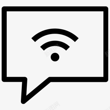 wifi聊天连接免费图标图标