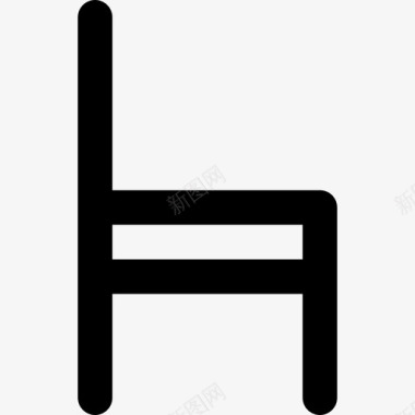厨房椅办公椅餐椅图标图标