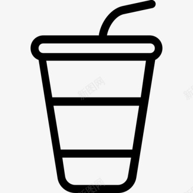 一次性杯子饮料软饮料图标图标