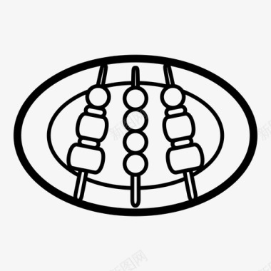 加工肉类食物烹饪肉类图标图标