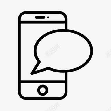 手机短信短信手机手机聊天图标图标