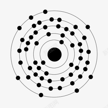 54氙氙化学元素图标图标