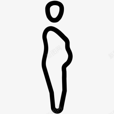 胖子身材饮食图标图标