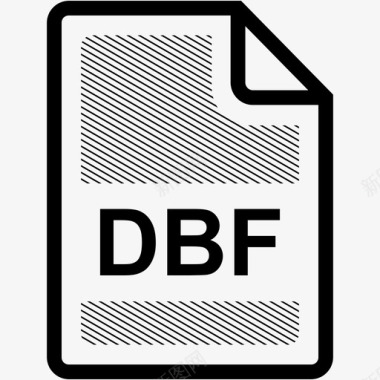 台账格式dbf文件扩展名格式图标图标