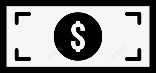 火焰美元图标现金货币美元图标图标