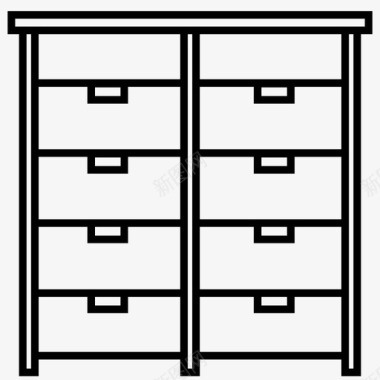 鸟的家家具盔甲椅子图标图标