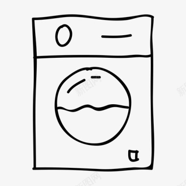 洗衣机洗衣房洗衣机酒店图标图标